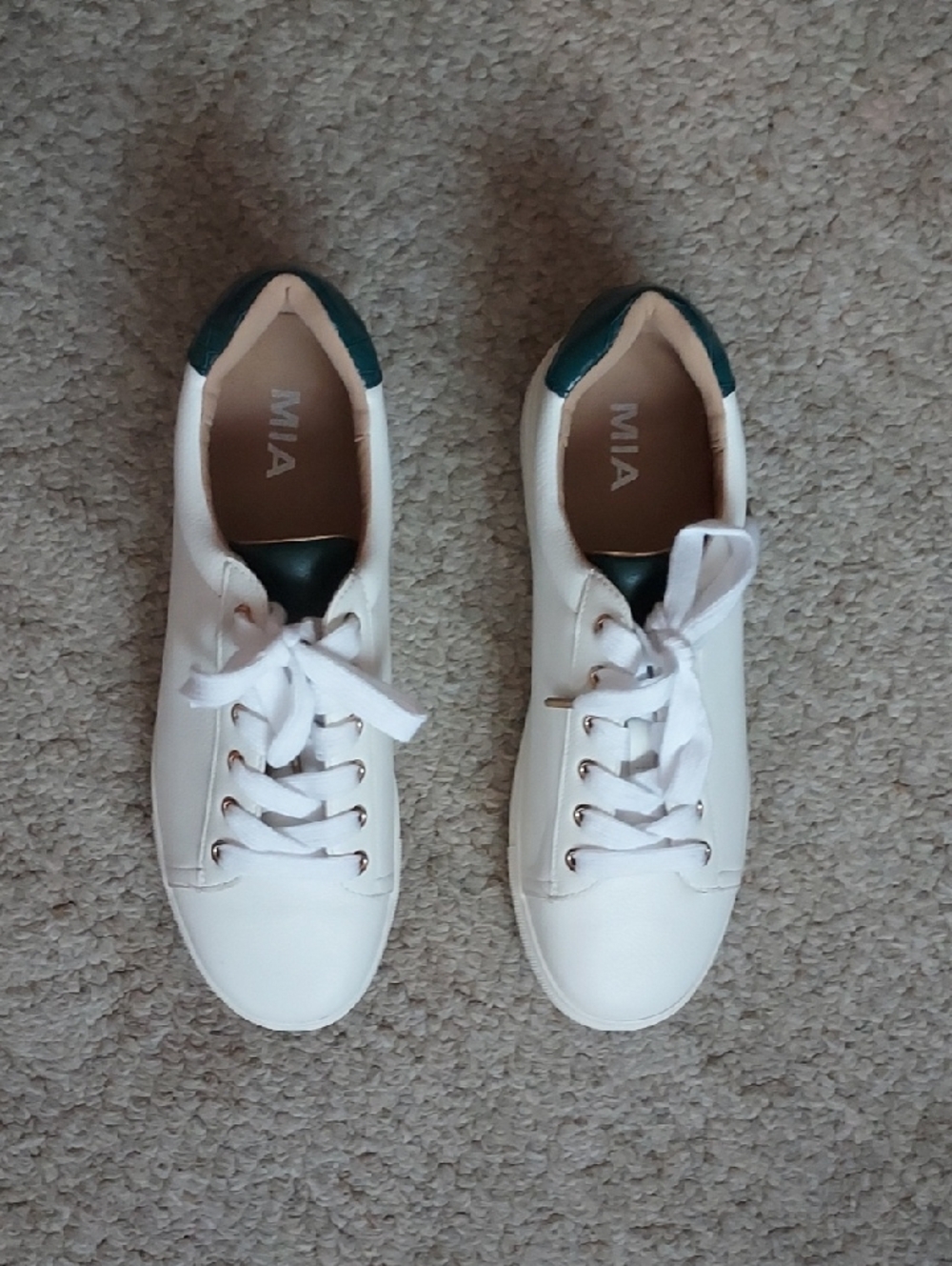 EUC MIA NEVA Lace Up Sneakers Sz 10 WORN ONCE